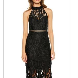 Bardot Black Dress Size 4/XS